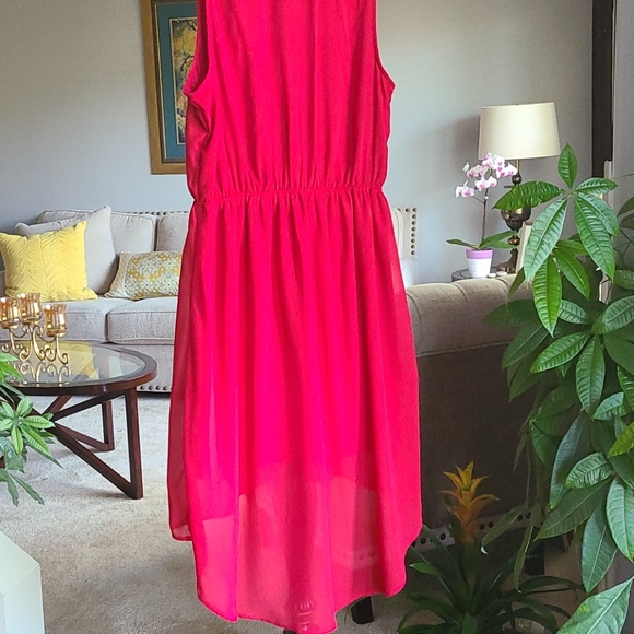 High low Red Dress from Fun & Flirt Casual - Picture 6 of 7